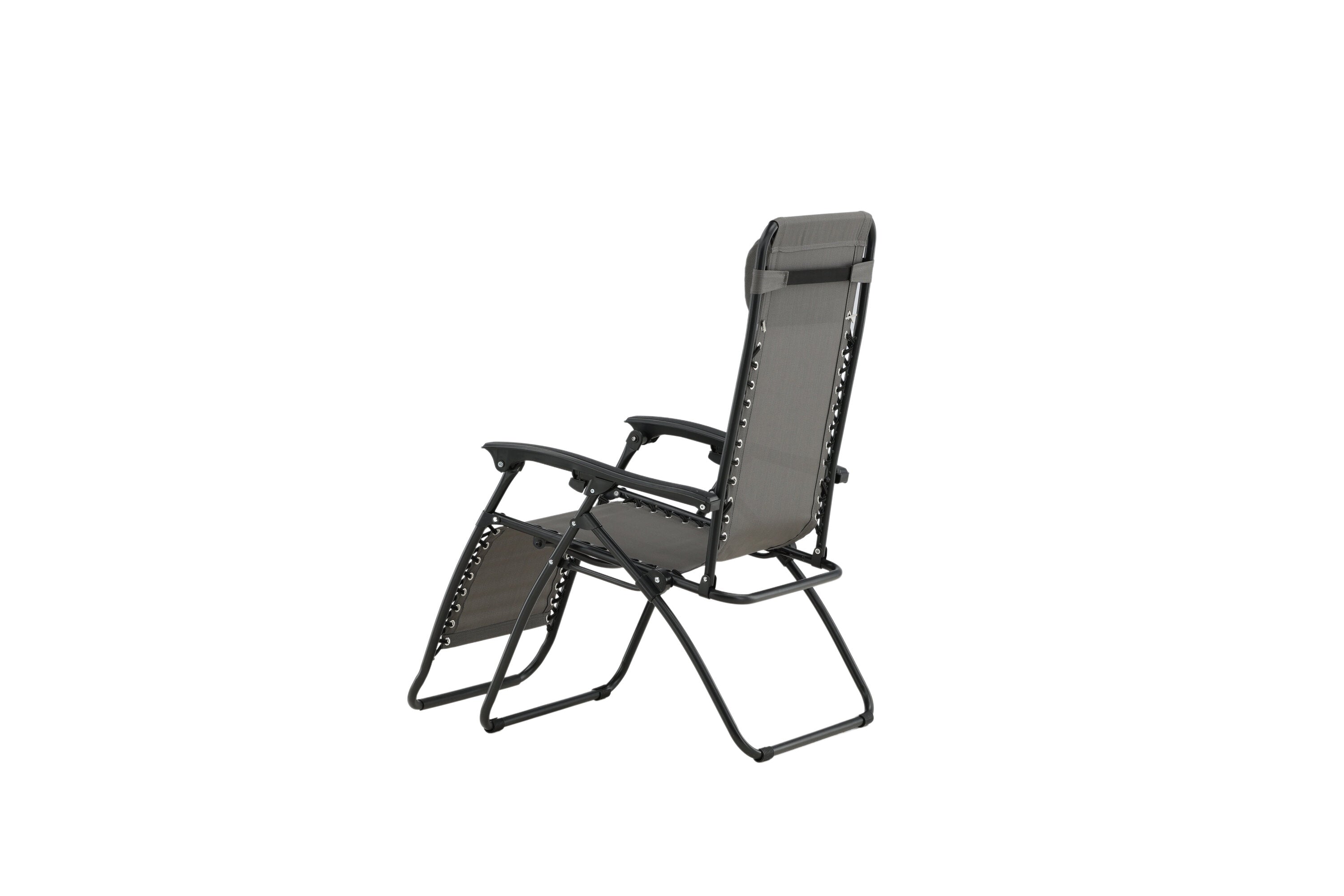 Sun lounger Trainline - optionally in Gray or Black with folding function