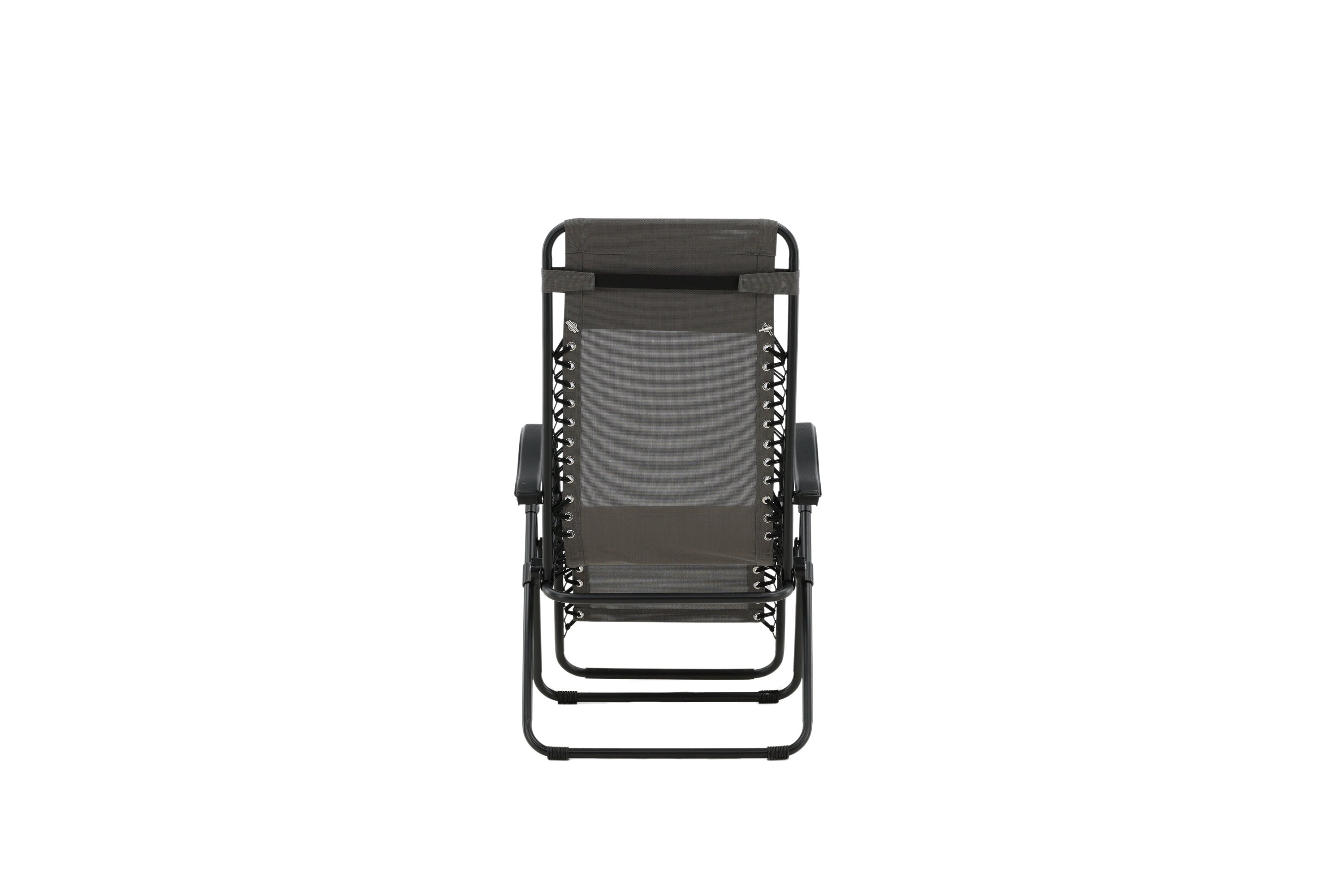 Sun lounger Trainline - optionally in Gray or Black with folding function