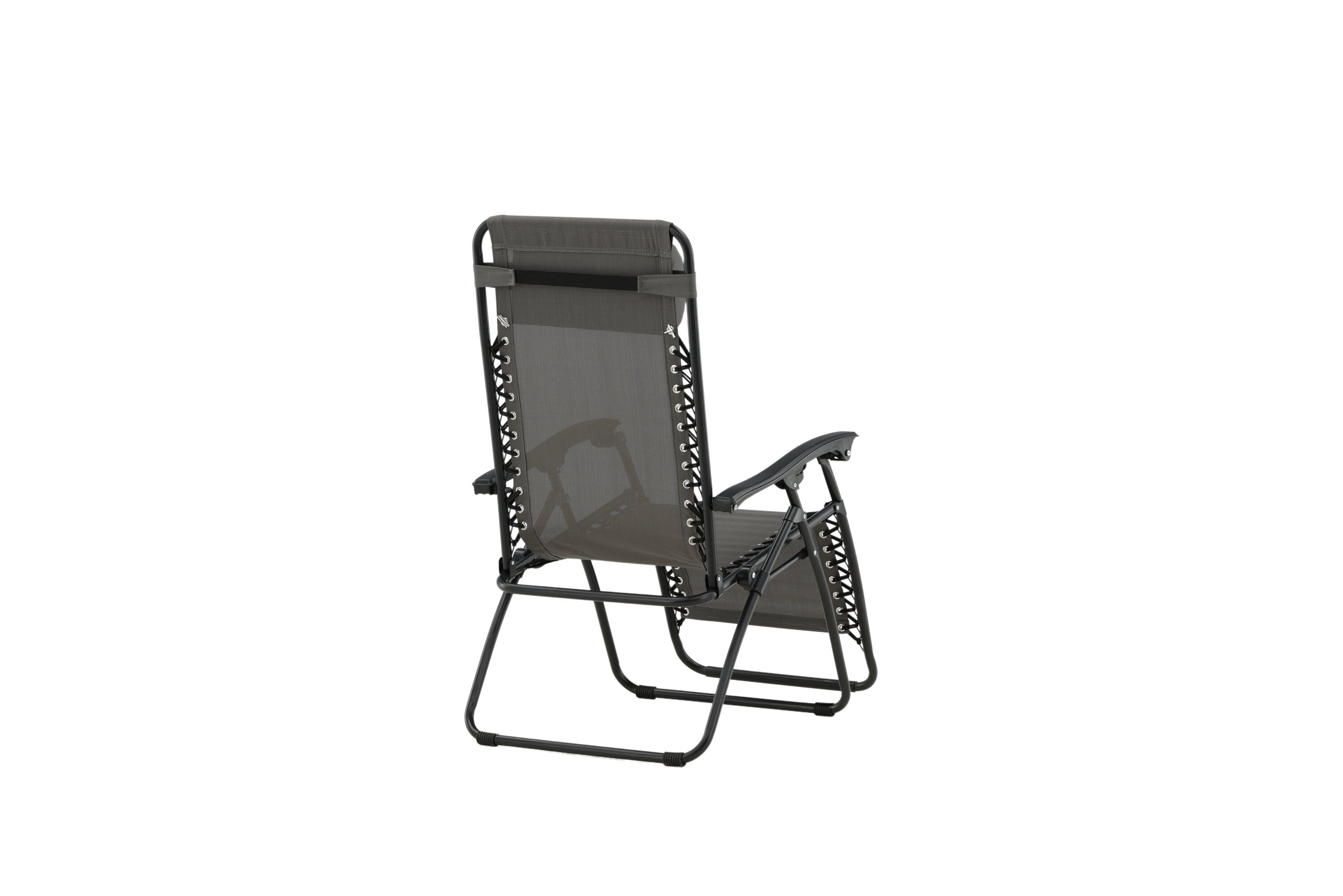 Sun lounger Trainline - optionally in Gray or Black with folding function