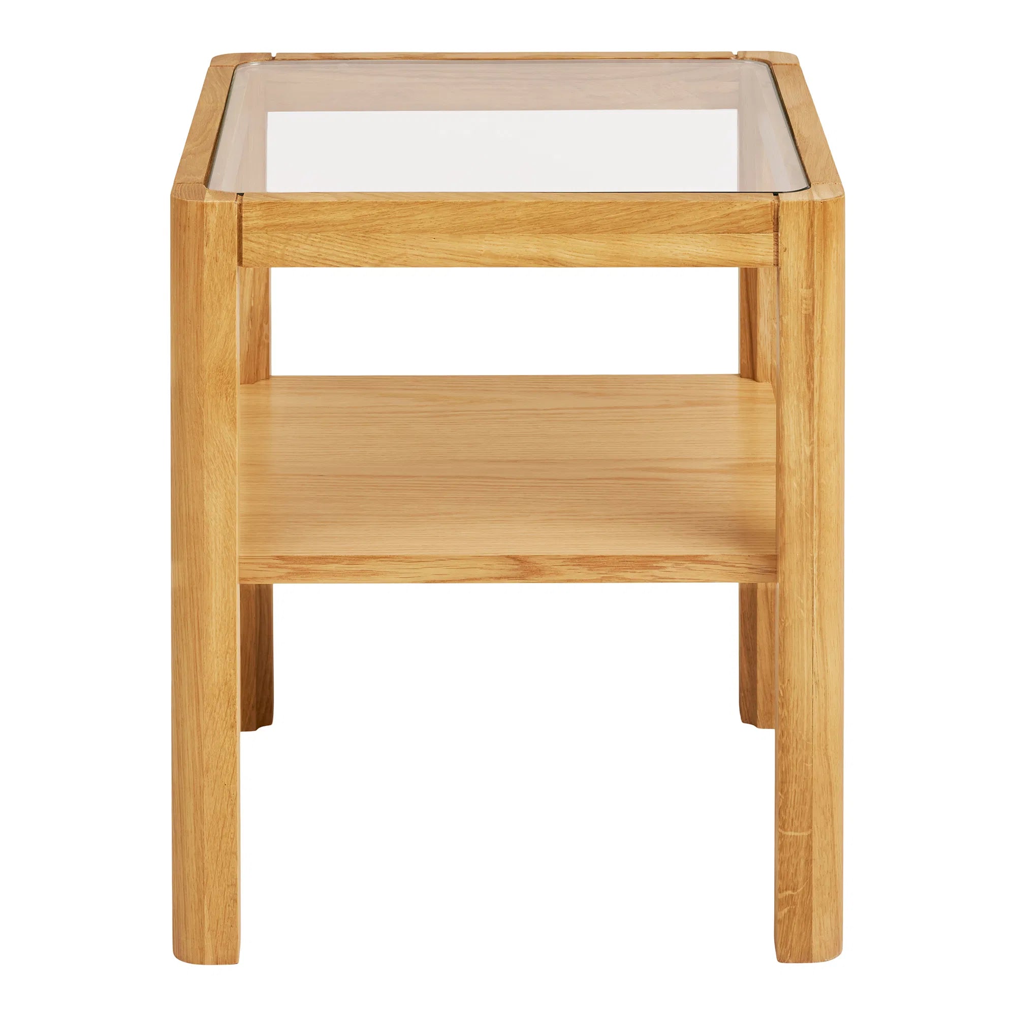 Side Table Sundaria – with Tempered Glass Top