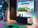Minecraft Lowboard BlockBase – mat Dieren, Konsol-Fach & LED-Element