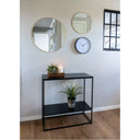 Commode design Quarto avec structure métallique