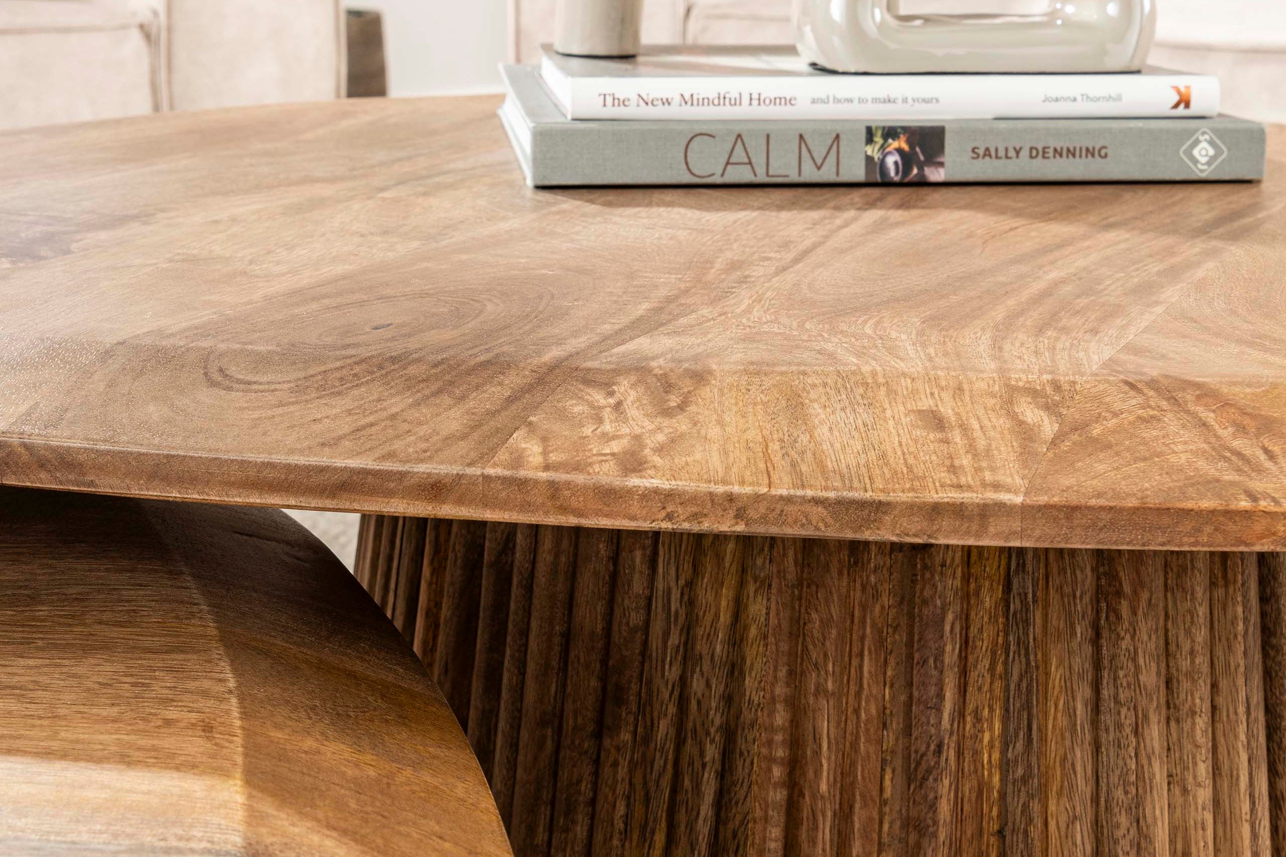 Table basse Arenza - lot de 2 en bois de manguier