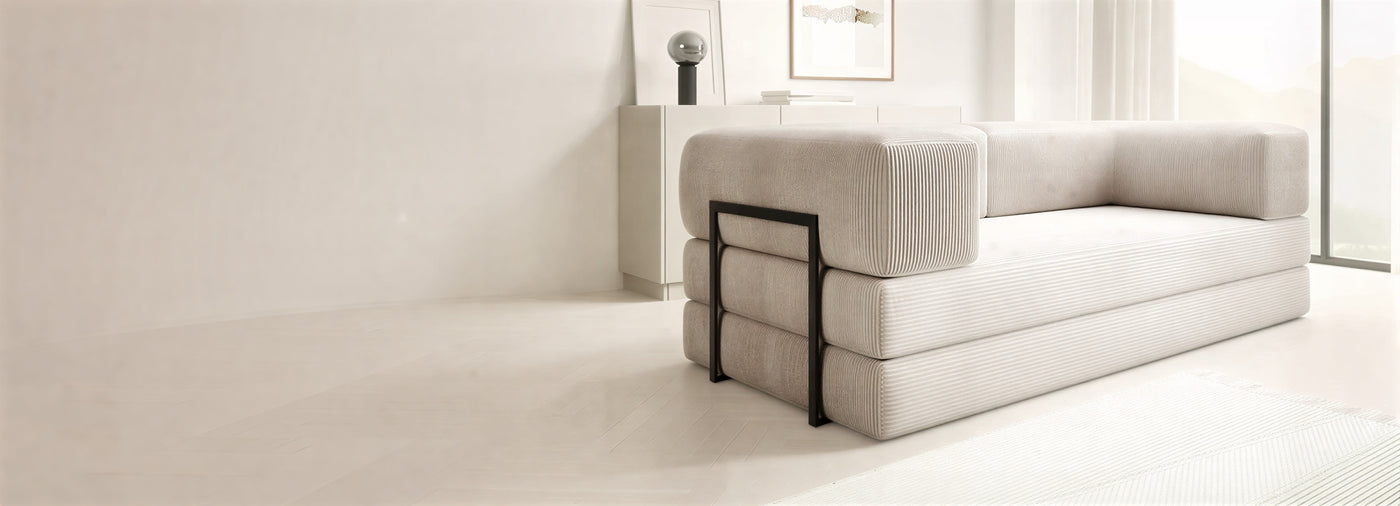 Luxury bedroom with bespoke bed