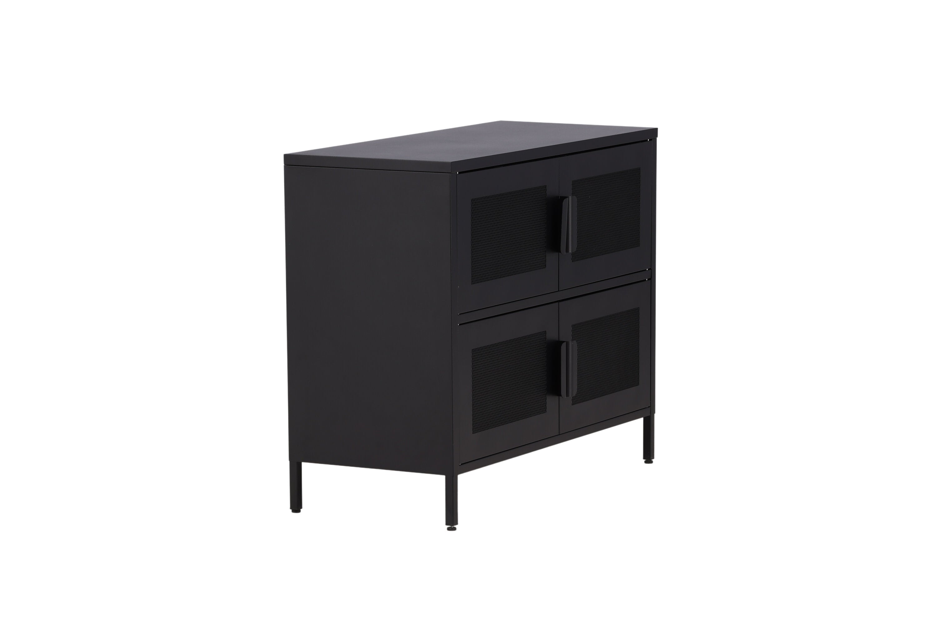 Commode Berit – Design industriel en Noir