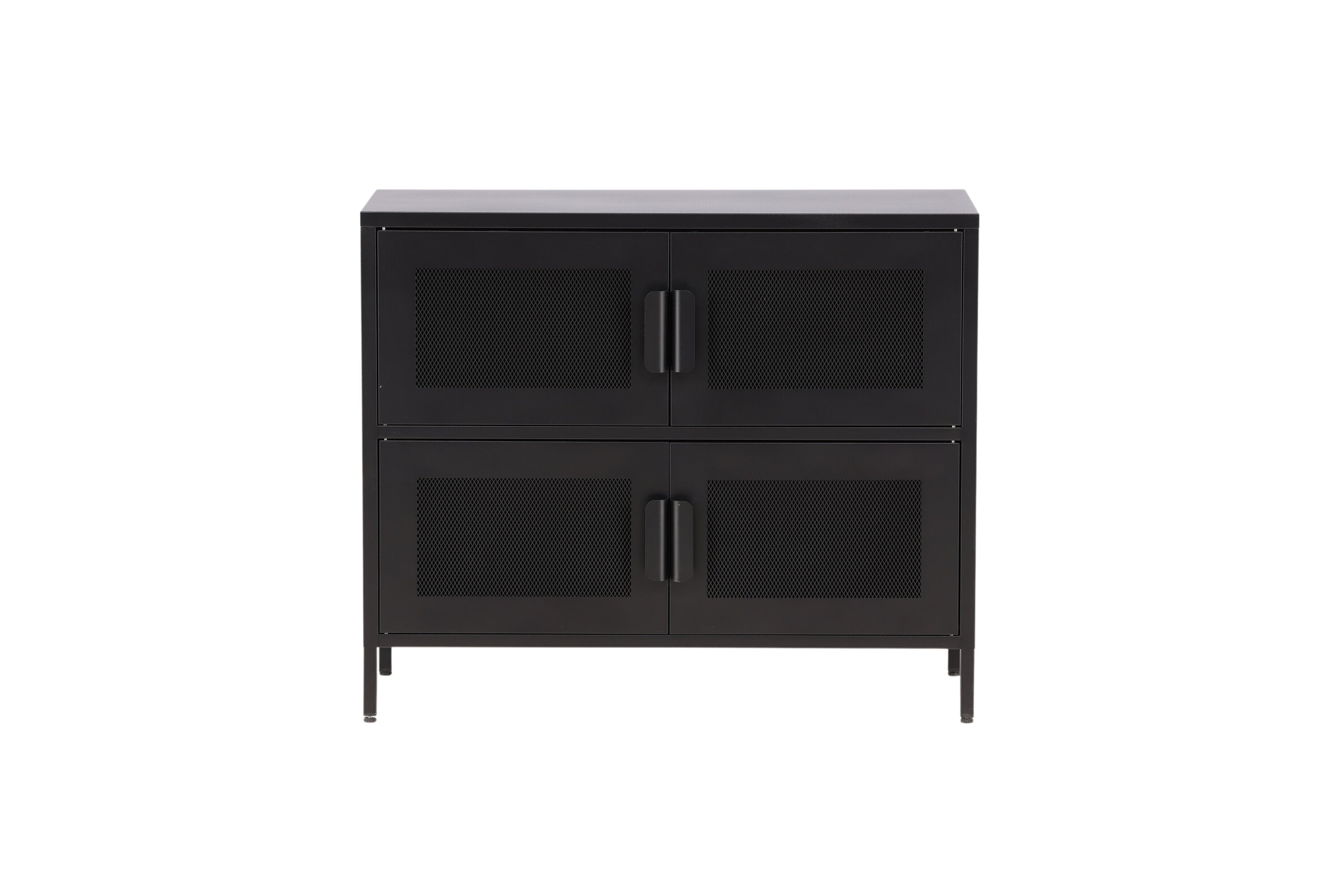 Commode Berit – Design industriel en Noir