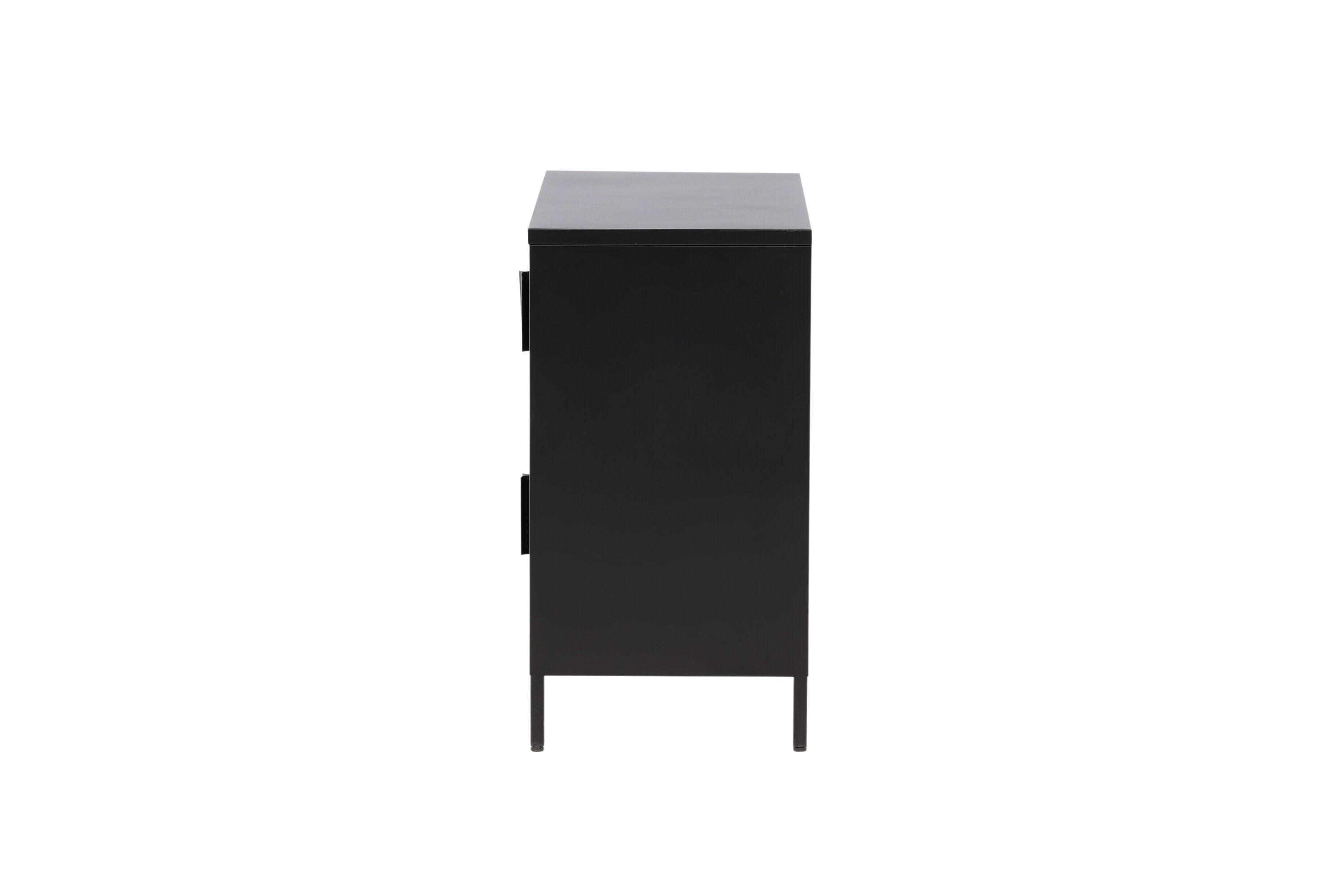 Commode Berit – Design industriel en Noir