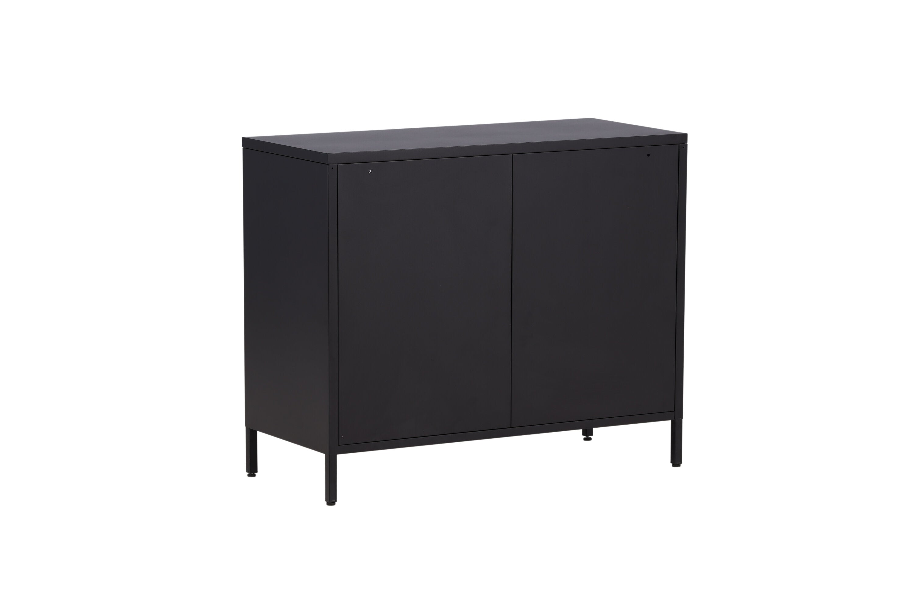 Commode Berit – Design industriel en Noir