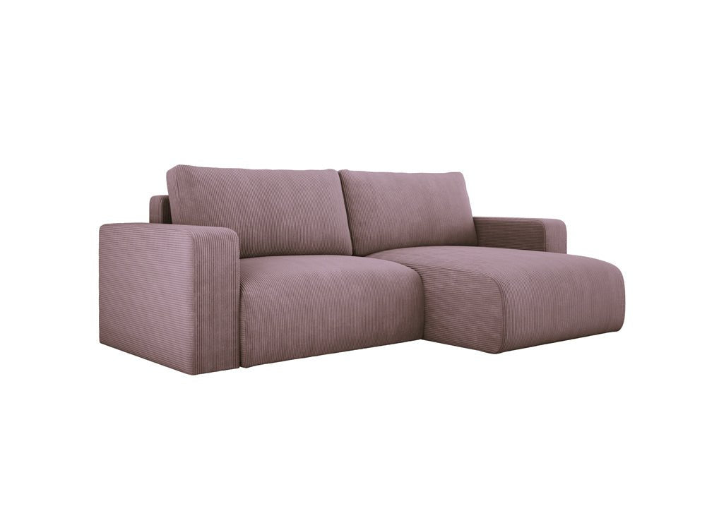 Designer Sofa Carl Cord mat Schlof- a Klapfunktioun
