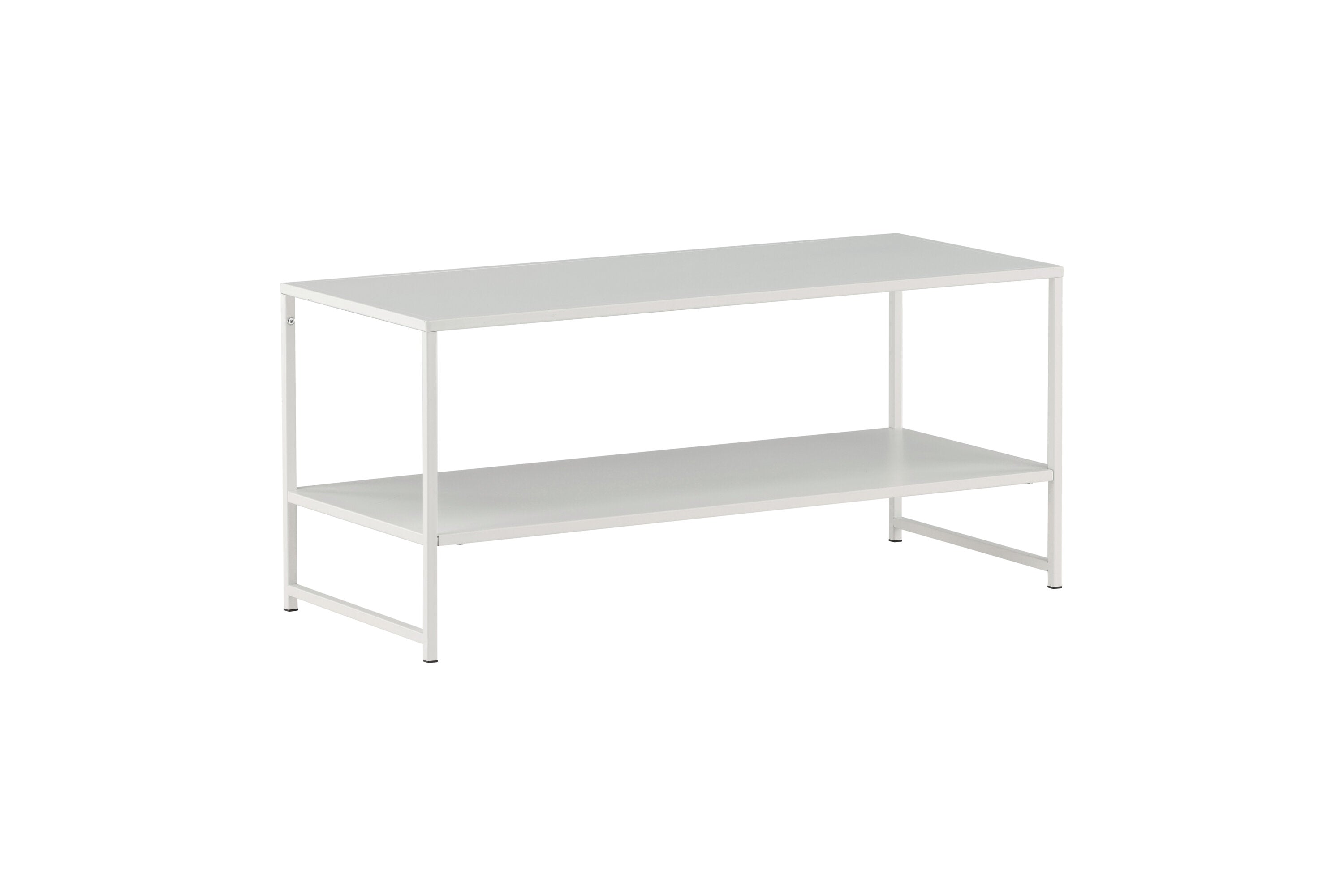 Beistelltisch Lichtberg - Schlichtes Design in Weiß