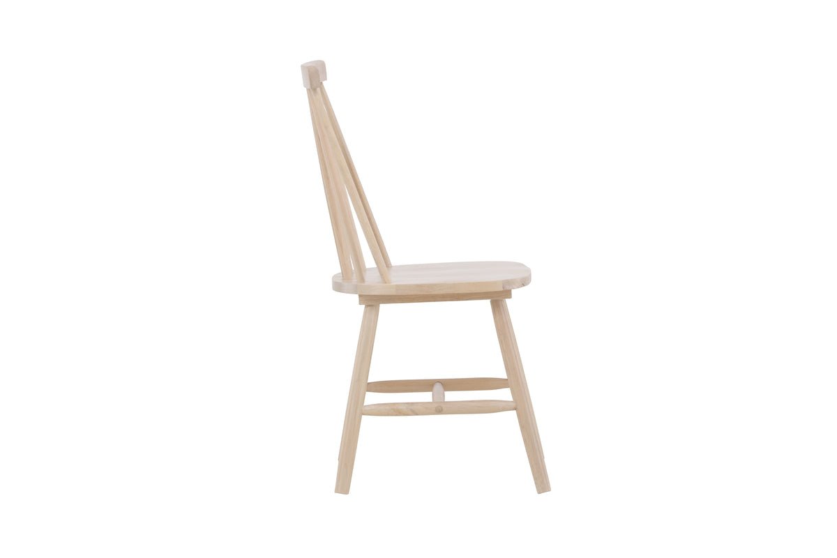 Set of 2 - Lünemann Chair, modern wooden chair in 5 colors