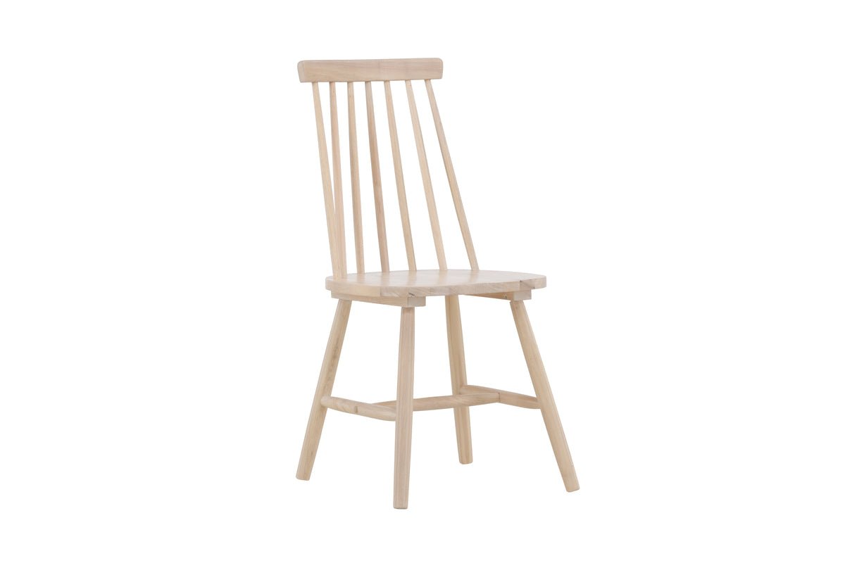 Set of 2 - Lünemann Chair, modern wooden chair in 5 colors