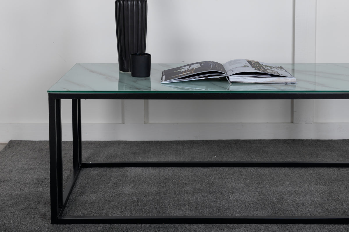 Couchtisch Velen - mat feiner Marmoroptik