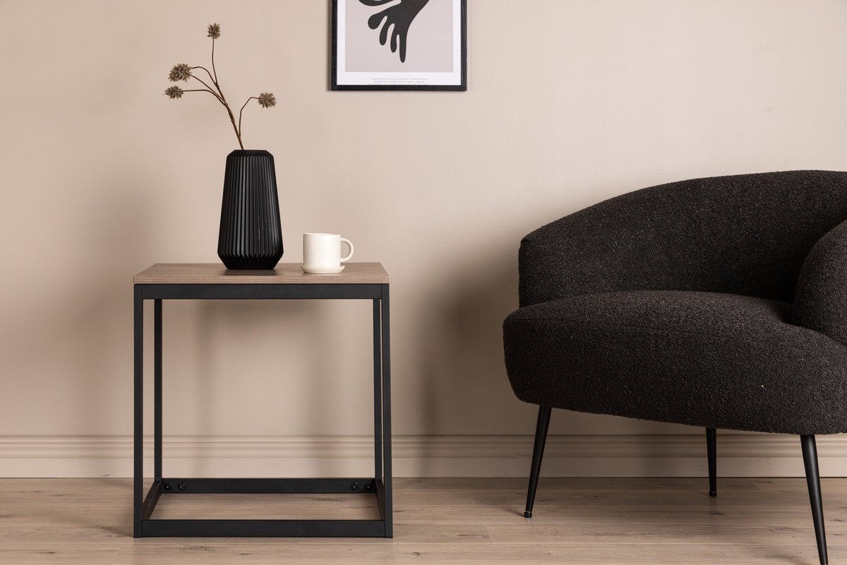 Side table Cedric – in Dark Brown