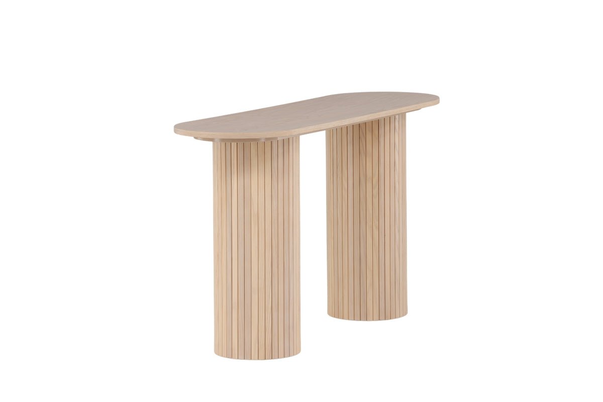 Side table Lina – in three colors with ribbed details