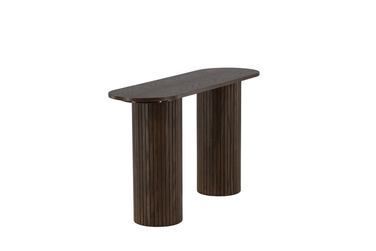 Side table Lina – in three colors with ribbed details