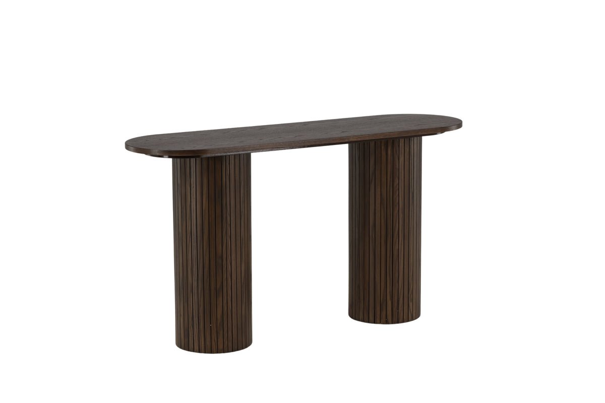 Side table Lina – in three colors with ribbed details