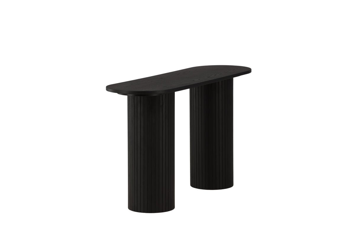 Side table Lina – in three colors with ribbed details