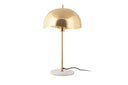 Tischlampe Vindor - Designleuchte aus Eisen mit Wellenschirm