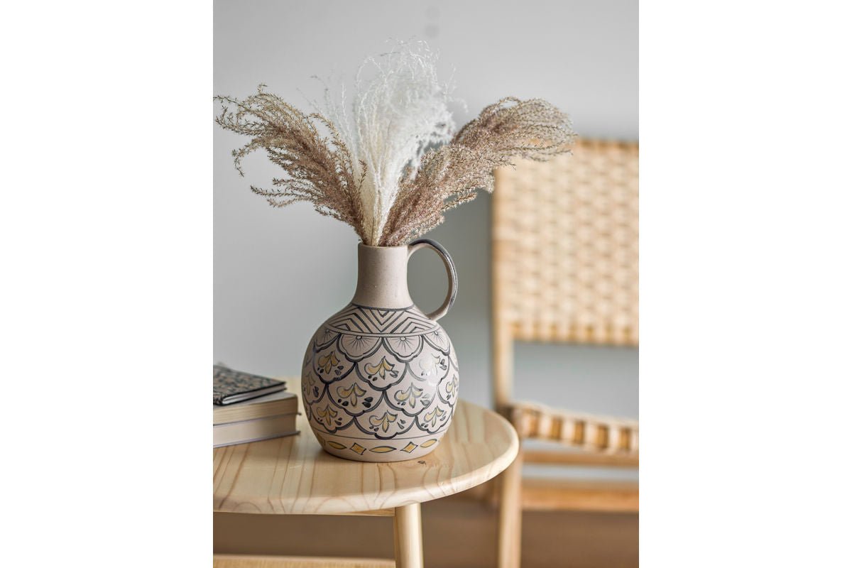 Vase « Filigrane » - vase en grès bleu