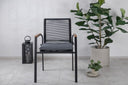 2er Set - Gartenstuhl Denver aus Metall/Polyester