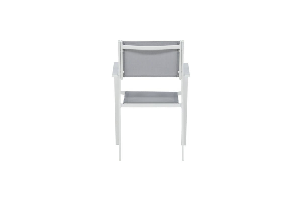 2er Set - Gartenstuhl Karibik aus Aluminium/Textilene
