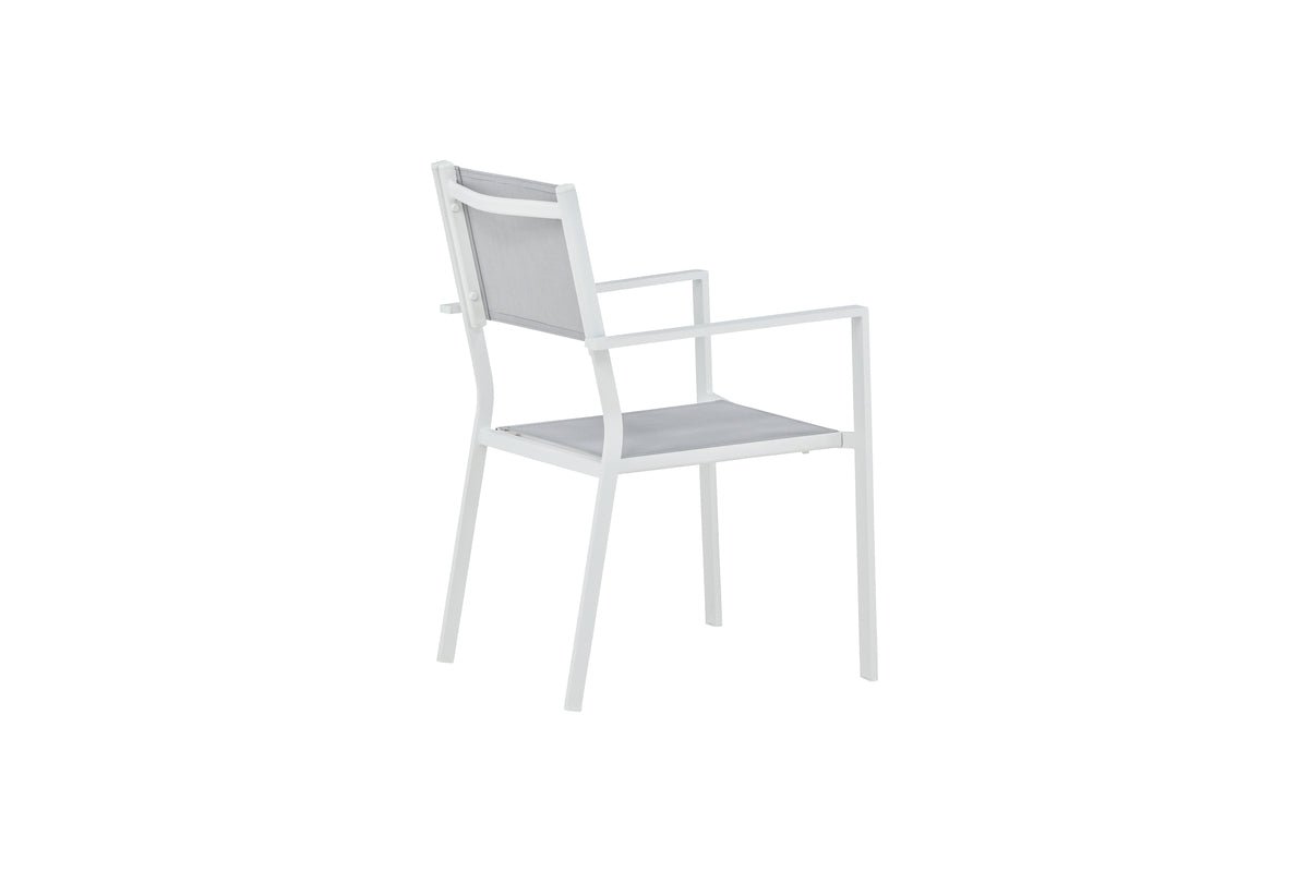 2er Set - Gartenstuhl Karibik aus Aluminium/Textilene