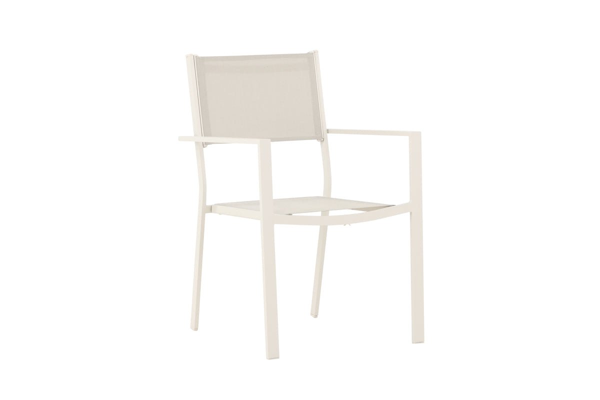 2er Set - Gartenstuhl Karibik aus Aluminium/Textilene