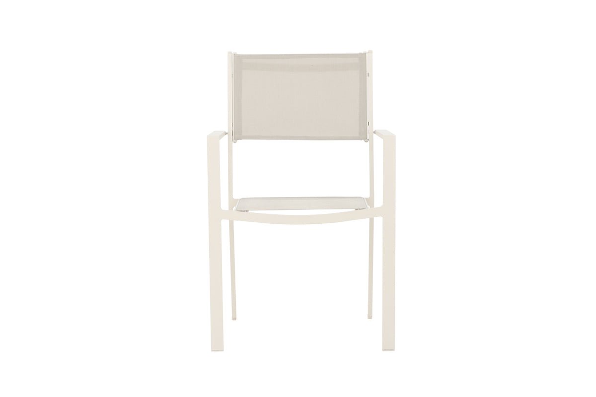 2er Set - Gartenstuhl Karibik aus Aluminium/Textilene