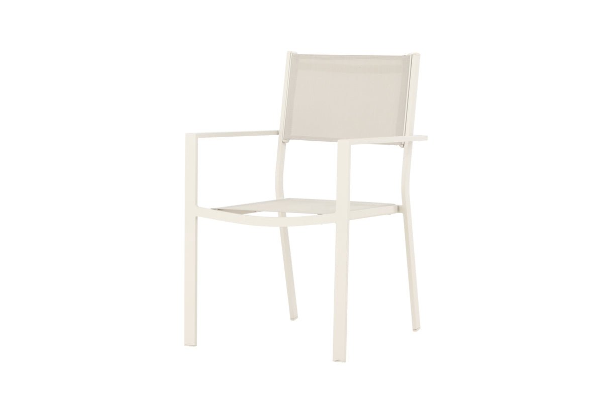 2er Set - Gartenstuhl Karibik aus Aluminium/Textilene