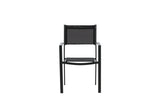 2er Set - Gartenstuhl Karibik aus Aluminium/Textilene