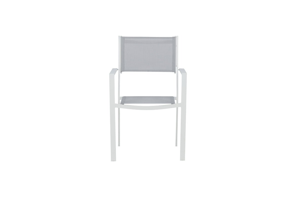 2er Set - Gartenstuhl Karibik aus Aluminium/Textilene