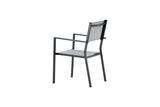 2er Set - Gartenstuhl Karibik aus Aluminium/Textilene