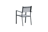 2er Set - Gartenstuhl Karibik aus Aluminium/Textilene