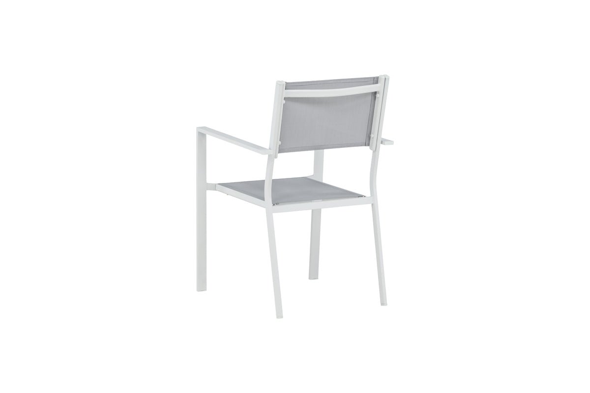 2er Set - Gartenstuhl Karibik aus Aluminium/Textilene