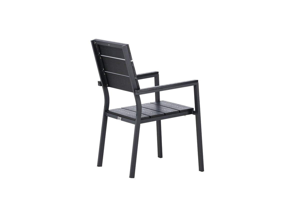 2er Set - Gartenstuhl Leonie aus Aluminium