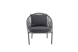 2er Set - Gartenstuhl Vintera aus Metall/Polyester