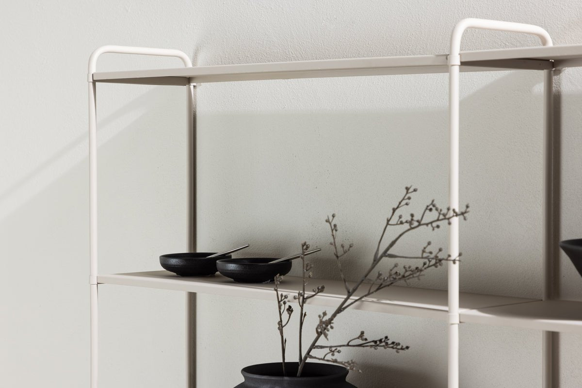 Wandregal Lyon – Wandregal in Beige oder Schwarz, klein & groß