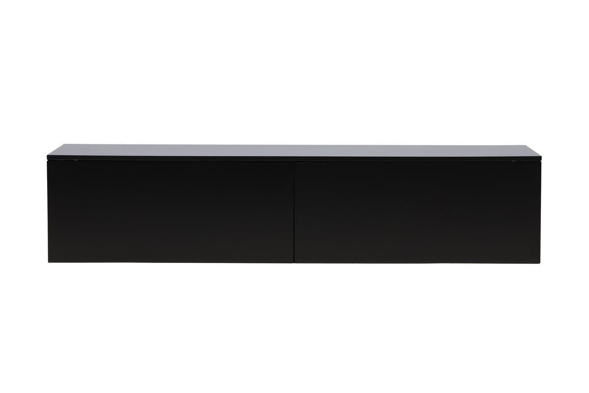 TV-Lowboard Nerio – Puristische Raffinesse in Schwarz