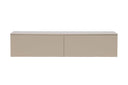 TV-Lowboard Valerio – Minimalistische Eleganz in Beige