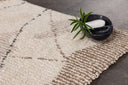 Badematt Seminyak - a modernem beige-grauen-braunen aus mëller Baumwoll