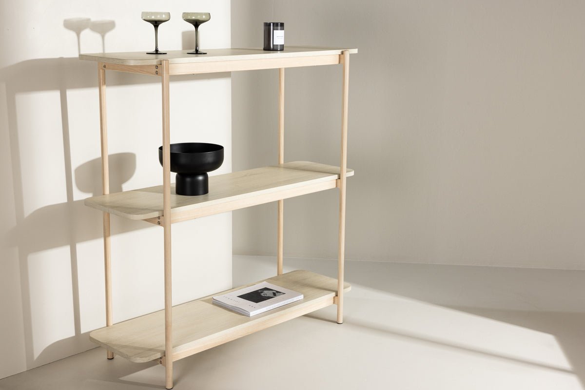 Regal Heem – 3-Stack Regal a Whitewash