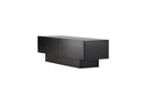 Designer TV-Lowboard Avento – Schwaarz, Matt, mat Mëttelfouss