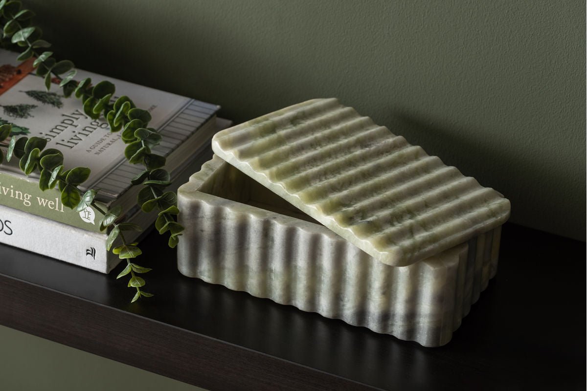 Schossel Vespera – aus Marmor gemaach – mat Deckel