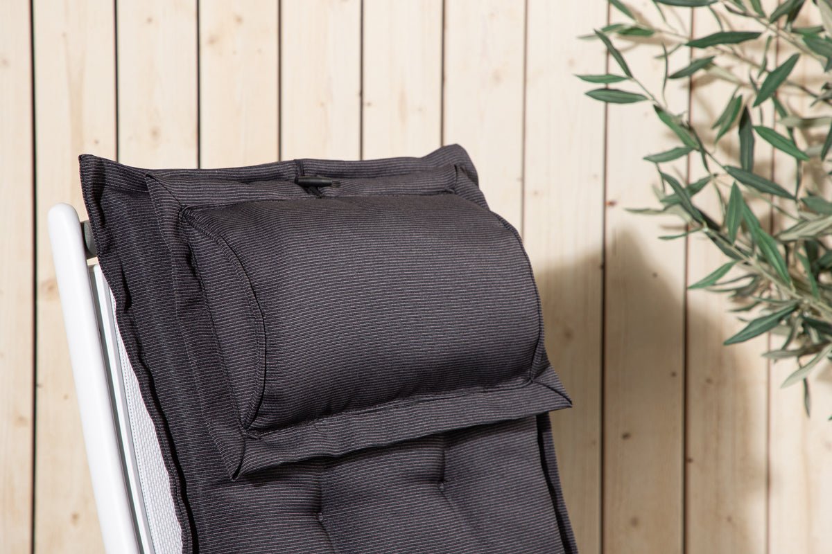 6-piece Set - Garden Chair Cushions Siena made of Polyester in 4 Colors