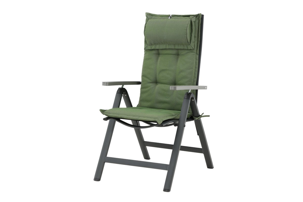 6-piece Set - Garden Chair Cushions Siena made of Polyester in 4 Colors