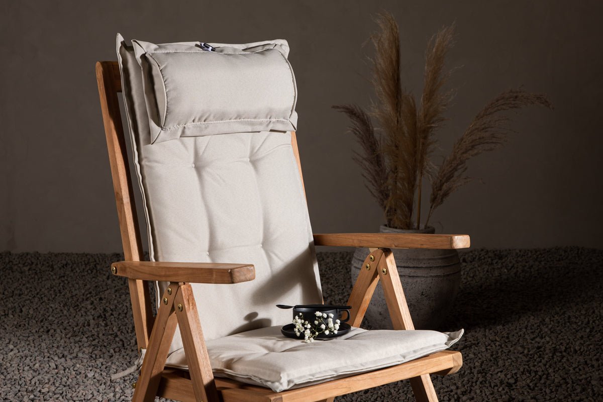 6-piece Set - Garden Chair Cushions Siena made of Polyester in 4 Colors