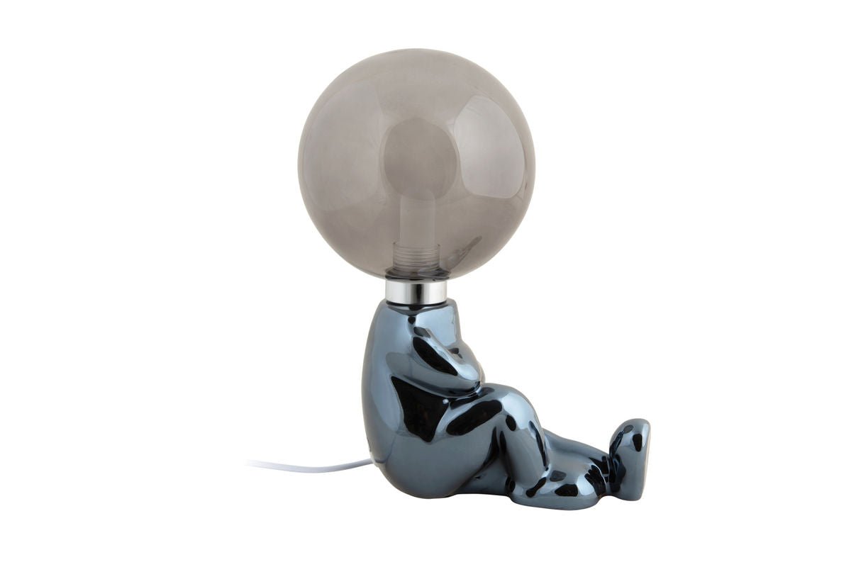 Lampe de table Antman (assis) - Lampe design laquée brillante avec LED