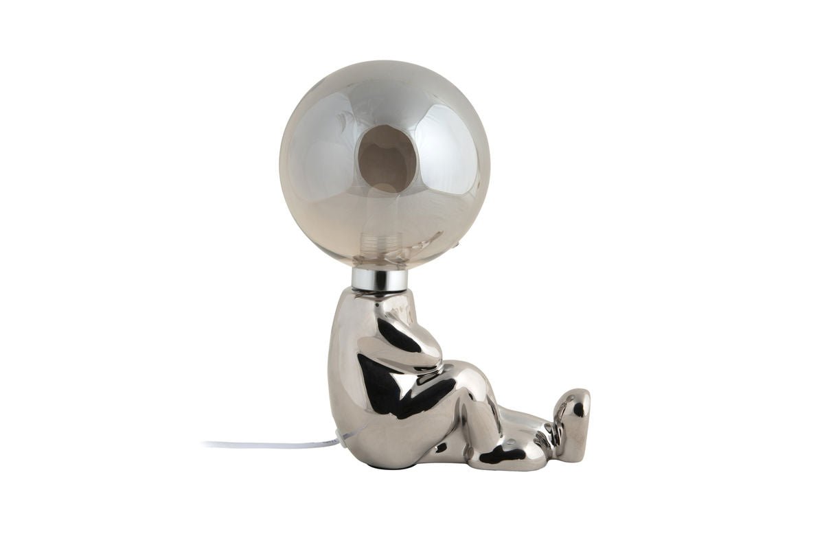 Lampe de table Antman (assis) - Lampe design laquée brillante avec LED
