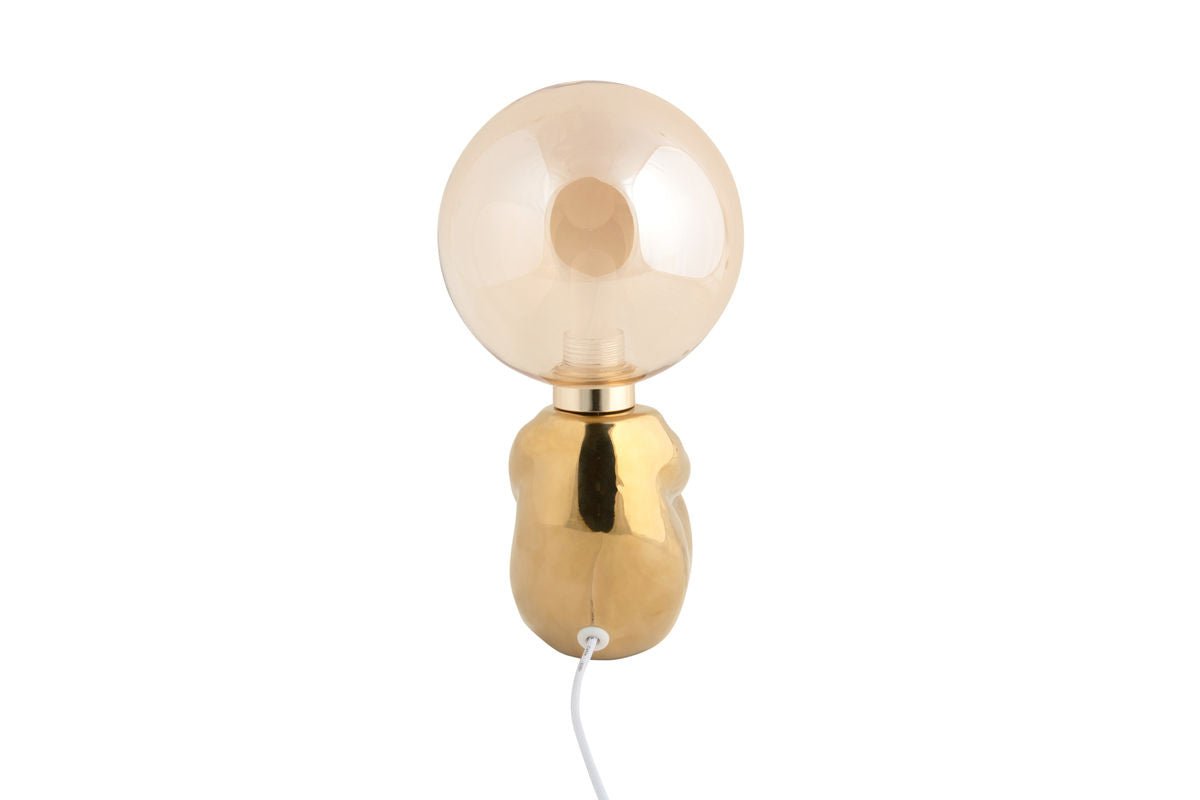 Lampe de table Antman (assis) - Lampe design laquée brillante avec LED